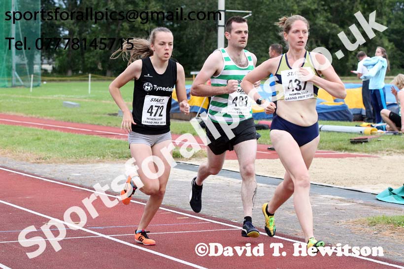 Graded 3000 metres, North East Grand Prix, Monkton, Jarrow. Photo: David T. Hewitson/Sports for All Pics